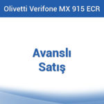 Olivetti Verifone MX 915 ECR - Avanslı Satış
