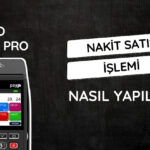 Paygo SP630 PRO yazar kasa POS cihazınızda nakit satış işlemi nasıl yapılır adım adım öğrenin.