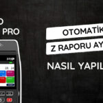 Paygo SP630 PRO yazar kasa POS cihazında otomatik z raporu alımının adım adım anlatımı
