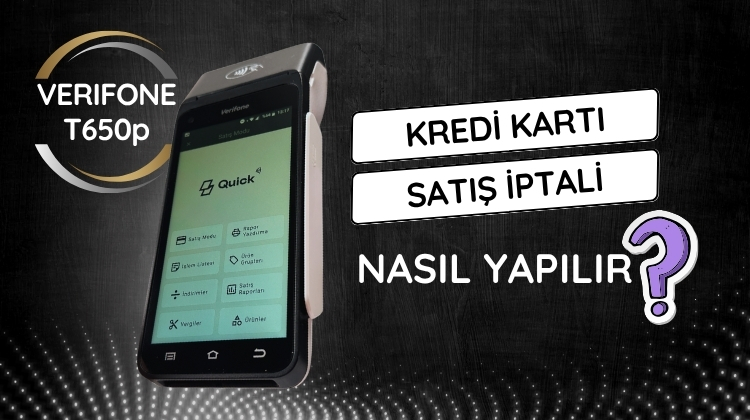 Verifone T650p ayarlar menüsü ekranı
Verifone T650p POS cihazında satış iptali için ayarlar menüsü ekranı

Manual Launch seçimi yapılan ekran
Verifone T650p cihazında Manual Launch adımı – satış iptali için gerekli ekran

BKM seçimi ve iptal menüsü ekranı
BKM üzerinden satış iptali yapmak için Verifone T650p ekranı

Şifre ve işlem numarası girilen ekran
Kredi kartı satış iptali için işlem numarası ve şifre giriş ekranı – Verifone T650p

Dorapos POS cihazları tanıtım görseli
Dorapos tarafından sunulan yeni nesil Verifone T650p POS cihazları